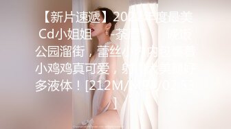 【新片速遞】2022年度最美Cd小姐姐❤️-荼蘼-❤️ 晚饭公园溜街，蕾丝小内内包裹着小鸡鸡真可爱，射得大美腿好多液体！[212M/MP4/02:53]