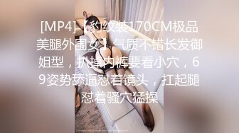 [MP4]【豹纹装170CM极品美腿外围女】气质不错长发御姐型，扒掉内裤要看小穴，69姿势舔逼怼着镜头，扛起腿怼着骚穴猛操