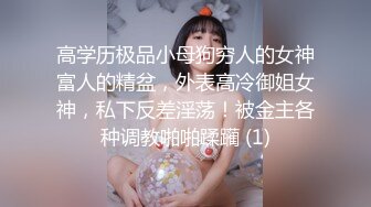 高学历极品小母狗穷人的女神富人的精盆，外表高冷御姐女神，私下反差淫荡！被金主各种调教啪啪蹂躏 (1)