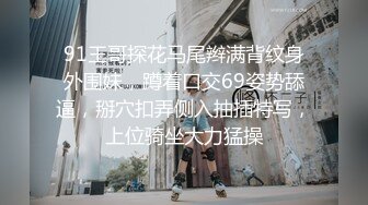 91王哥探花马尾辫满背纹身外围妹，蹲着口交69姿势舔逼，掰穴扣弄侧入抽插特写，上位骑坐大力猛操