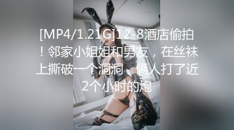 [MP4/1.21G]12-8酒店偷拍！邻家小姐姐和男友，在丝袜上撕破一个洞洞，俩人打了近2个小时的炮