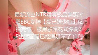 最新流出NTR骚妻极品崇黑讨黑BBC女神【爱已婚少妇】私拍完结，被黑驴屌花式爆肏3P生猛国屌已经满足不了 (10)