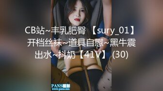 CB站~丰乳肥臀 【sury_01】开档丝袜~道具自慰~黑牛震出水~抖奶【41V】 (30)