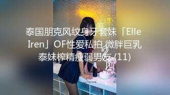 泰国朋克风纹身牙套妹「Elle Iren」OF性爱私拍 微胖巨乳泰妹榨精瘦弱男友 (11)