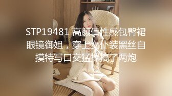 STP19481 高颜值性感包臀裙眼镜御姐，穿上女仆装黑丝自摸特写口交猛操搞了两炮